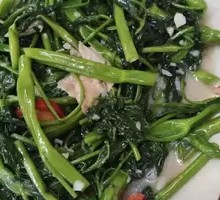 Stir-Fried Water Spinach