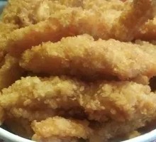 Fried Sweet Potato Strips