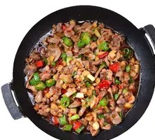 Spicy Chicken Offal Hot Pot