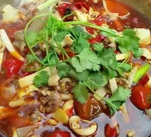 Spicy Pepper Chicken Offal