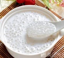 Coconut Milk Sago Dessert