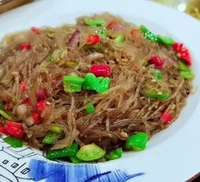 Scallion Fried Noodles
