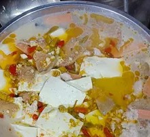 Meat Tofu Stew