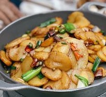 Spicy Potatoes in Dry Pot