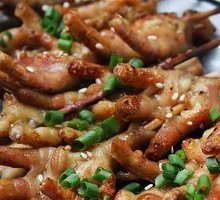 Roasted Marinated Chicken Feet