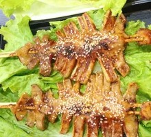 Grilled Squid Skewers