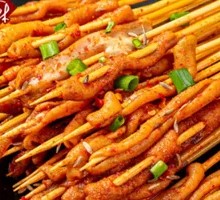 Roasted Duck Intestines