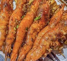 Charcoal-Grilled Prawn