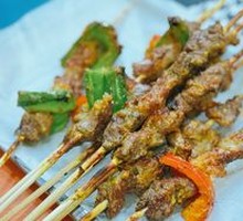 Red Pepper Lamb Skewers