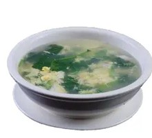 Pea Shoot Egg Soup