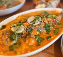 Thai Lemon Steamed Sea Bass
