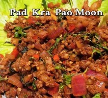 Thai Pork Fried Rice with Spicy Sauce