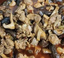 Braised Chicken with Mushrooms