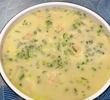 Fish Head Dumpling Soup