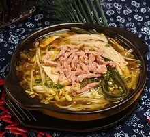 Sour Cabbage and Pork Shreds Pot