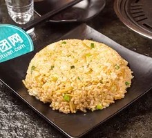 Potato and Pork Fried Rice