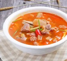 Sour Radish Duck Foot Soup Rice