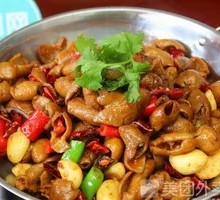 Spicy Pork Intestines Stir-fry