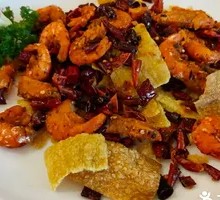 Spicy Chili Prawns