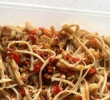 Cold-mixed Enoki Mushrooms