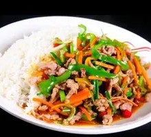 Stir-Fried Pork with Rice