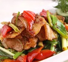 Stir-fried Pork with Rice Noodles