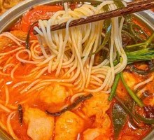 Shrimp Slurry Hot Pot Noodles