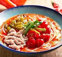 Spicy Pork Hot Pot Noodles