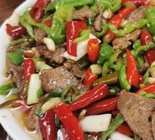 Sichuan-style Pickled Pepper Pork Liver
