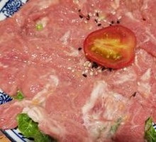 Tomato and Tender Pork Slices