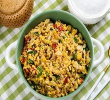 Egg and Ham Fried Rice