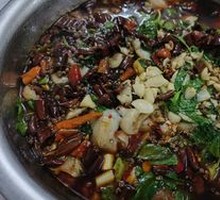 Fish with Pig Intestines