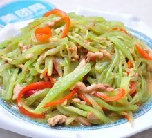 Bamboo Shoots with Pork Strips