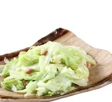 Fried Pork Crumbs with Bok Choy