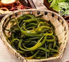 Thin seaweed strips