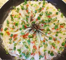 Sizzling Shrimp with Rice Noodles