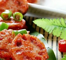 Foie Gras Stuffed Lotus Root Cakes