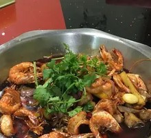 Spicy Pork Ribs with Shrimp
