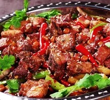 Pork Rib and Intestine Stew
