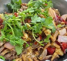 Spicy Chicken Offal Dry Pot