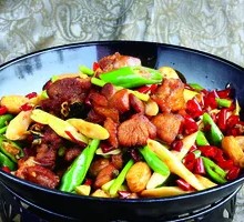 Dry Pot Chicken with Rice