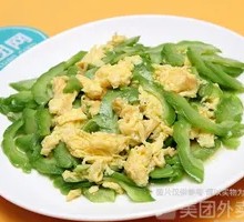 Bitter Melon with Eggs