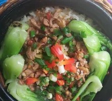 Double Pepper Duck Shreds with Nutritious Soup