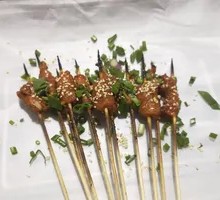 Grilled Chicken Tendon Skewers
