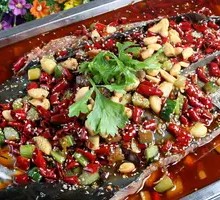 Garlic-Flavored Grilled Fish
