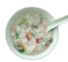 Vegetable Chicken Porridge