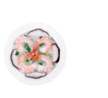 Shiitake and Shrimp Congee