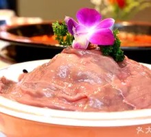 Sliced Pork Kidney with Big Knife