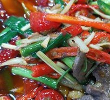 Sichuan-style Pickled Pepper Pork Liver