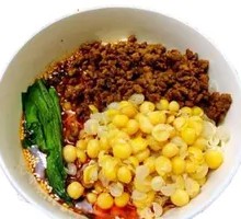 Spicy Broad Noodles with Pea Paste